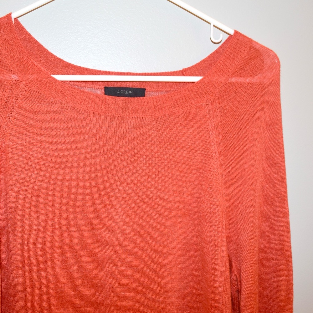 Jcrew Orange Sweater - S